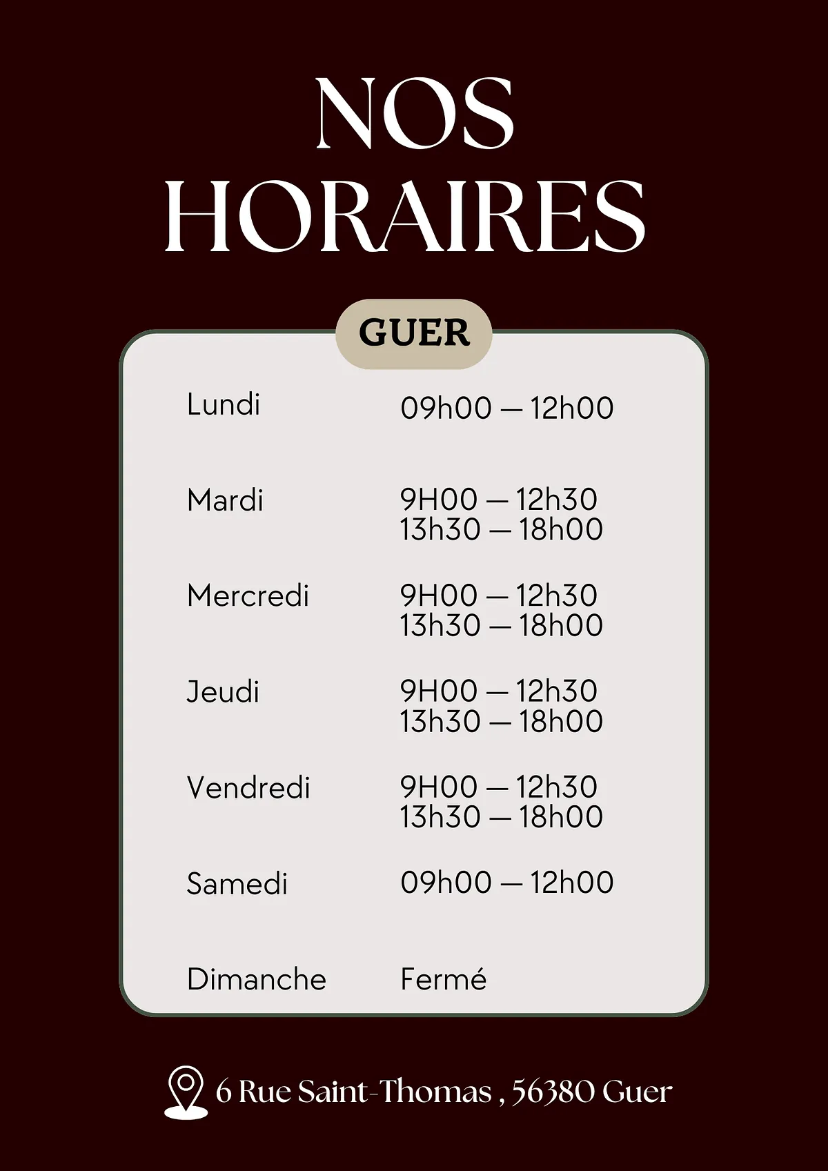 horaire_guer